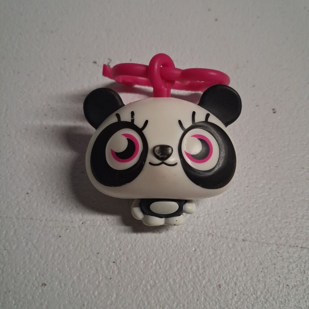 2012 McDonald's Mishi Monsters #3 SHISHI PANDA with Clip Happy Meal Toy